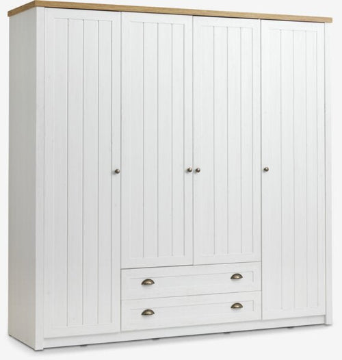 Omara MARKSKEL 212x210 bela/barva hrasta